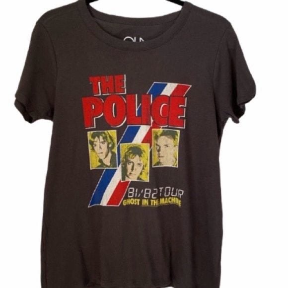 Chaser Tops - CHASER - NWT - The Police Tee t shirt Small
